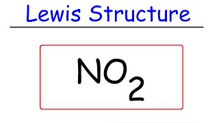 NO2  Lewis Structure  Nitrogen Dioxide [upl. by Castor614]