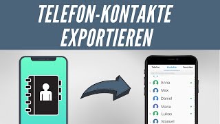 TelefonKontakte auf neues Handy Übertragen [upl. by Yeslaehc]