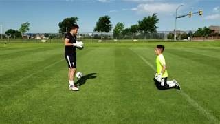 Explosivenesspower extension amp diving Goalkeeper training U13 Extended [upl. by Arratoon647]