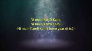 Kamli Kamli Dhoom 3 Full Song 2014 HD 1080p LYRICS [upl. by Yeorgi883]