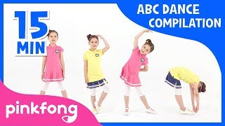 Lets Dance ABC  ABC Song  Compilation  Pinkfong Songs for Children [upl. by Nileve608]