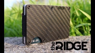 The RIDGE wallet  Carbon Fiber [upl. by Cyrille]