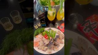 Lobster amp Salmon Hotpot Recipe  SAM THE COOKING GUY [upl. by Shurlocke]