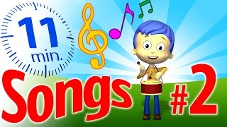 TuTiTu Songs  Songs for Children Collection with lyrics  Vol 2 [upl. by Kemble434]