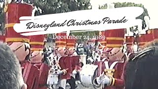 1989 Christmas Parade on Main Street [upl. by Sabelle]