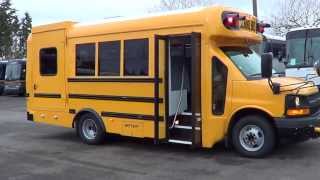 Northwest Bus Sales  NEW 2014 Chevrolet Starcraft Quest Type A Wheelchair School Bus  B13122 [upl. by Mcclary]