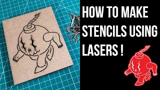 How To Make Stencils Using Lasers [upl. by Irafat158]