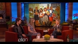 Zac Taylor and Ellen talk Valentines Day [upl. by Qiratla]