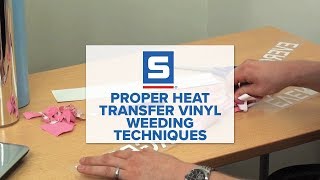 Proper Heat Transfer Vinyl Weeding Techniques [upl. by Watt]