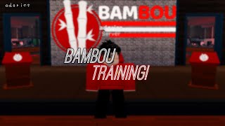 Bambou Training  LR POV Roblox [upl. by Llennyl371]