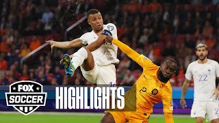 Netherlands vs France Highlights  European Qualifiers [upl. by Yremrej]