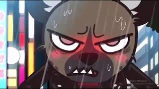 Aggretsuko  All Haida moments Eng sub [upl. by Blessington]