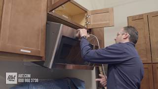 How To Install An Over the Range Microwave [upl. by Takara]