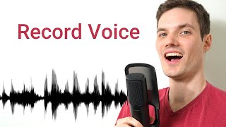 How to Record Voice on Windows 10 [upl. by Vod]