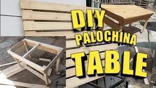 DIY PALOCHINA TABLE [upl. by Arriat]