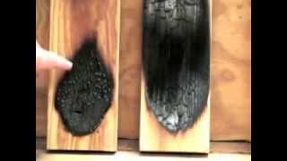 Fire Retardant Coating for Wood [upl. by Delphina]