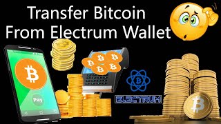 Transfer Bitcoin From Electrum Wallet  BTC Fund Transfer [upl. by Aymer670]