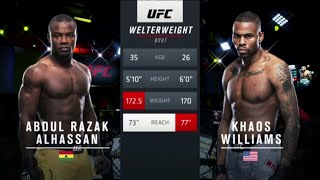 UFC Vegas 14 Williams vs Alhassan Full Fight Highlights [upl. by Spoor380]