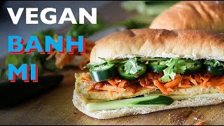 Vegan Banh Mi Recipe  HOW TO MAKE VIETNAMESE Bánh Mì SANDWICH [upl. by Shela93]