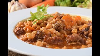 Garbanzos con costilla GUISO TRADICIONAL [upl. by Anawad]