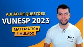 RESOLUÇÃO DE QUESTÕES VUNESP  MATEMÁTICA [upl. by Samford]