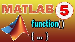 Matlab 5 Les fonctions [upl. by Munsey]