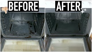 HOW TO CLEAN YOUR OVEN WITH BAKING SODA  VINEGAR  UPDATED [upl. by Prisca]