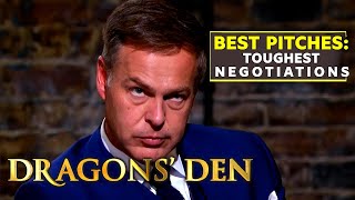 Best Pitches 4 of the Toughest Negotiations  Dragons Den [upl. by Gnol]