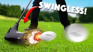 The SWINGLESS Golf Club 200 yards EASY [upl. by Valeda]