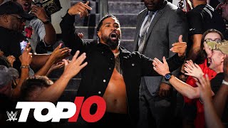 Top 10 Monday Night Raw moments WWE Top 10 Sept 4 2023 [upl. by Nwhas]