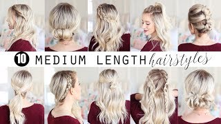 TEN Medium Length Hairstyles  Twist Me Pretty [upl. by Laurent267]