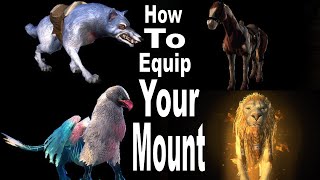 NEW Neverwinter Players How To Equip A Mount In Neverwinter [upl. by Ardnasil413]