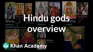 Hindu gods overview  World History  Khan Academy [upl. by Novello]