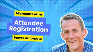 Attendee registration using Microsoft Forms  Automatically add user to Outlook Event using Flow [upl. by Ahtera278]