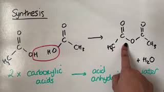 Acid anhydrides [upl. by Dolf]