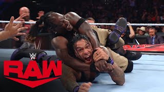 RTruth vs Damian Priest Raw highlights March 11 2024 [upl. by Kacie]