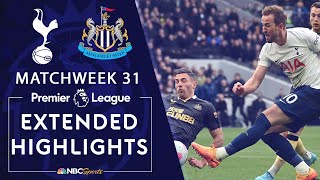 Tottenham Hotspur v Newcastle United  PREMIER LEAGUE HIGHLIGHTS  432022  NBC Sports [upl. by Aihsakal]