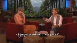 Taylor Swift entrevista con Ellen 251012 subtitulada al español [upl. by Croner]