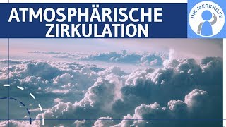 Atmosphärische Zirkulation  Gradientamp Corioliskraft  Hochdruckgürtel Tiefdruckrinne Ausgleich [upl. by Cassell]