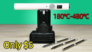 How to make a HAKKO T12 soldering iron Adjustable temperature only 5 [upl. by Chase426]