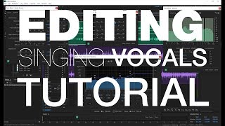 How to Edit and Mix Singing Vocals in Adobe Audition Part 1 [upl. by Wincer]