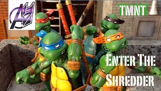 TMNT Stop Motion Film TMNT vs The Shredder [upl. by Bleier723]