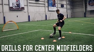 Training Drills For Central Midfielders  The Essentials To Playing Central Midfield [upl. by Tremaine]