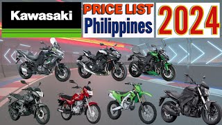 Kawasaki Price List in Philippines 2024 [upl. by Gottfried]