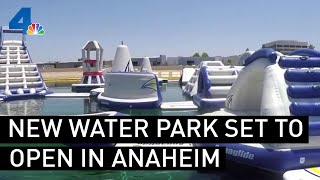 Adventure Lagoon Water Park Set to Open in Anaheim  NBCLA [upl. by Ramad]