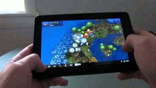 Amazon Kindle Fire performance with CyanogenMod 7 [upl. by Collie]