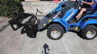 Multione 72 mini loader with 1200kg lifting capacity [upl. by Dettmer]