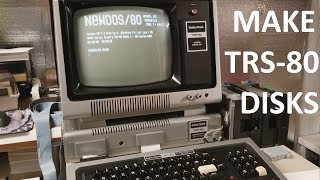 How to create floppy disks for use in a 1977 TRS80 in 2018 [upl. by Euqram722]