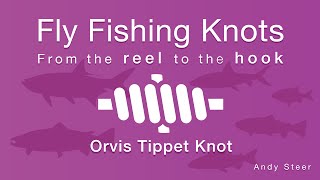 How to tie the Orvis Tippet Knot [upl. by Enelak]