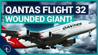 Crippled Airbus A380 saved by Pros  Qantas flight 32 [upl. by Zina]